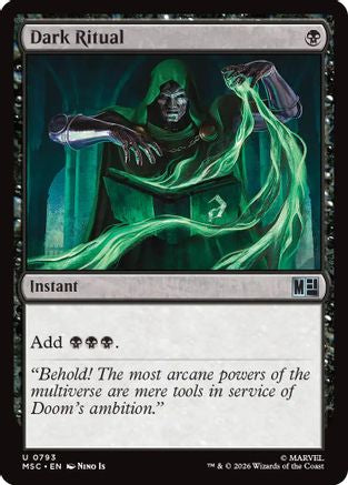 Dark Ritual (793) - Commander: Marvel Super Heroes