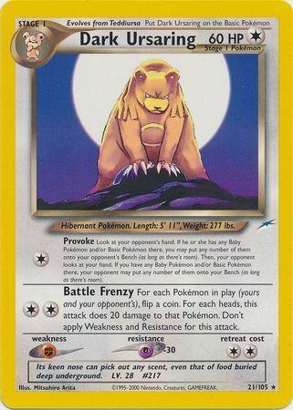 Dark Ursaring (21) (Unlimited) - Neo Destiny