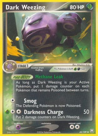 Dark Weezing (42) - Team Rocket Returns