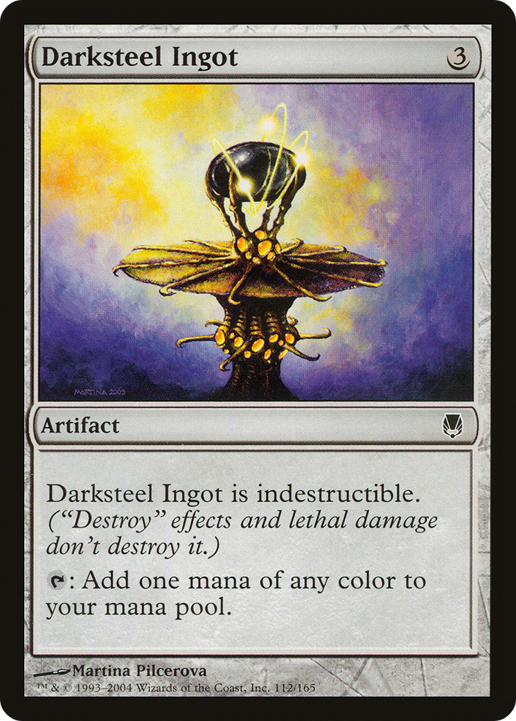 Darksteel Ingot (112) Foil - Darksteel