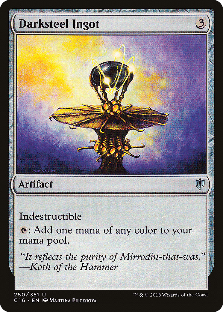 Darksteel Ingot (250) - Commander 2016