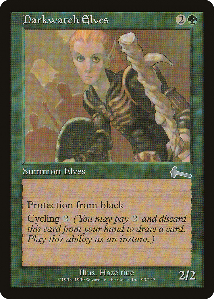 Darkwatch Elves (099) Foil - Urza's Legacy