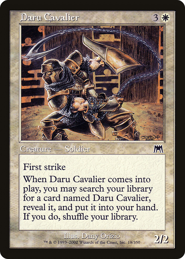 Daru Cavalier (018) - Onslaught