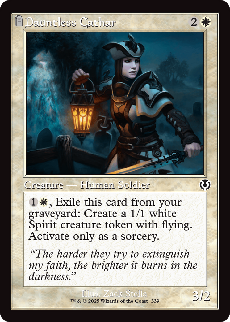 Dauntless Cathar (Retro) (339) - Innistrad Remastered