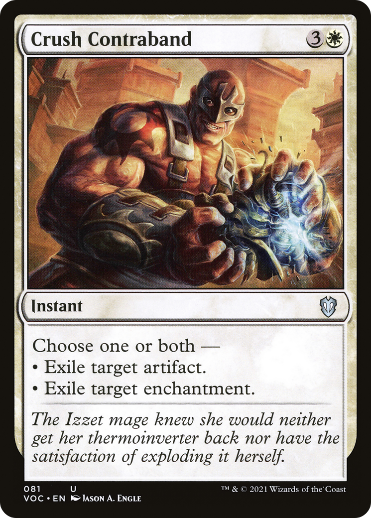 Crush Contraband (081) - Crimson Vow Commander