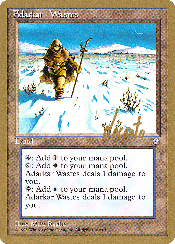 Adarkar Wastes (ml351) - Pro Tour Collector Set