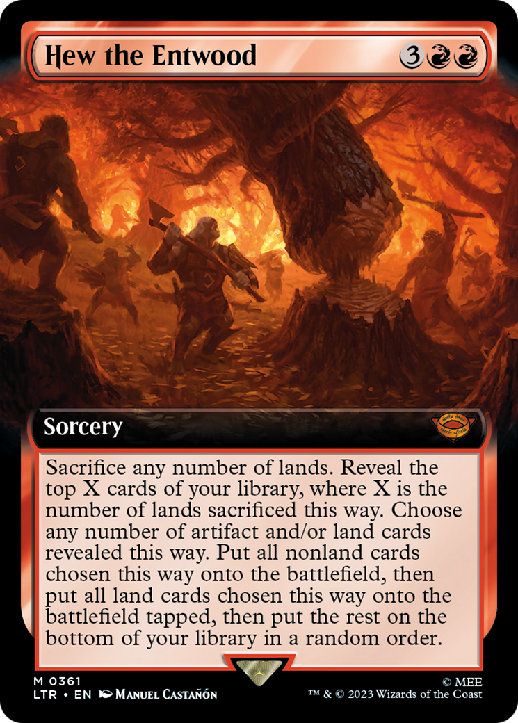 Hew the Entwood (Extended Art) (361) - The Lord of the Rings: Tales of Middle-earth