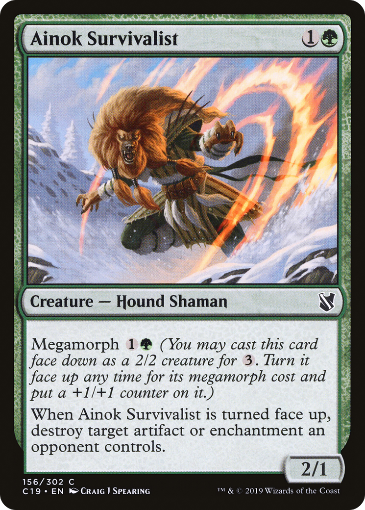 Ainok Survivalist (156) - Commander 2019