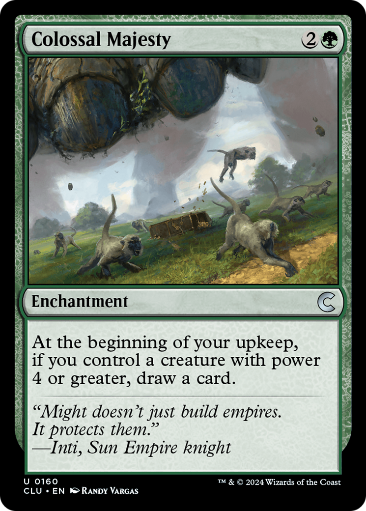 Colossal Majesty (160) - Ravnica: Clue Edition