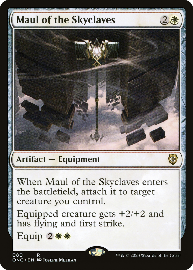 Maul of the Skyclaves (080) - Phyrexia: All Will Be One Commander
