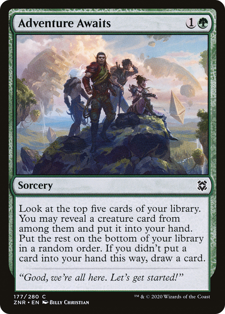 Adventure Awaits (177) - Zendikar Rising