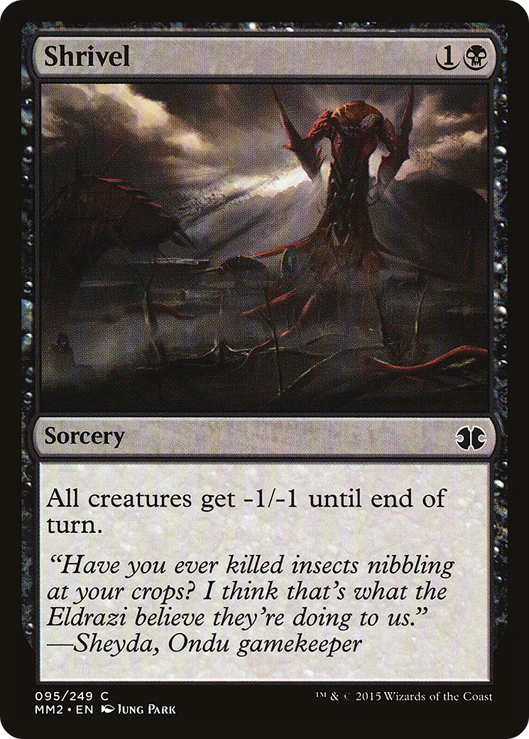 Shrivel (095) - Modern Masters 2015