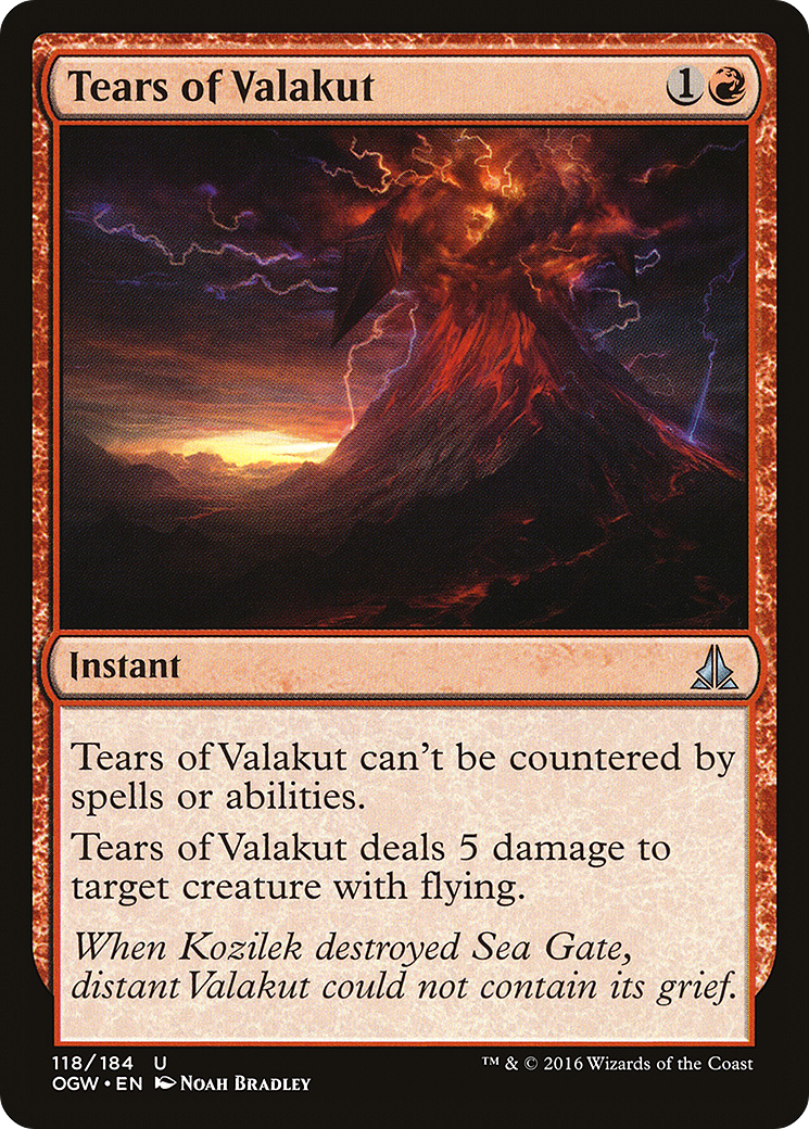 Tears of Valakut (118) - Oath of the Gatewatch