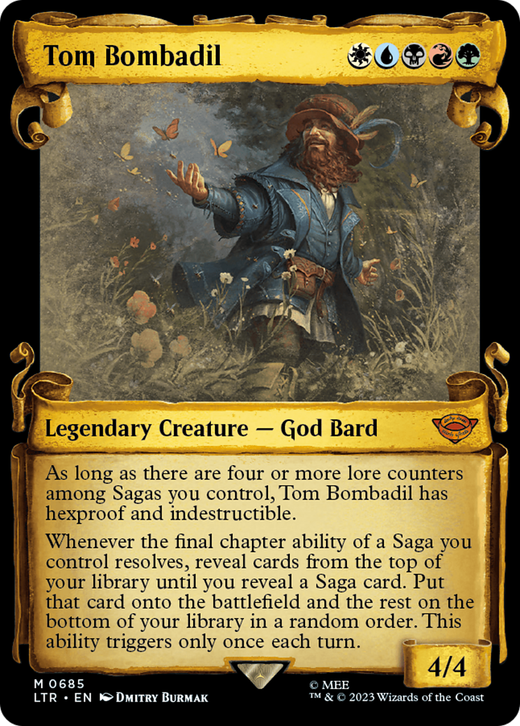 Tom Bombadil (Showcase Scrolls) (Showcase) (685) - The Lord of the Rings: Tales of Middle-earth