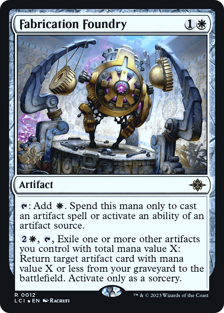 Fabrication Foundry (012) Foil - The Lost Caverns of Ixalan Promos