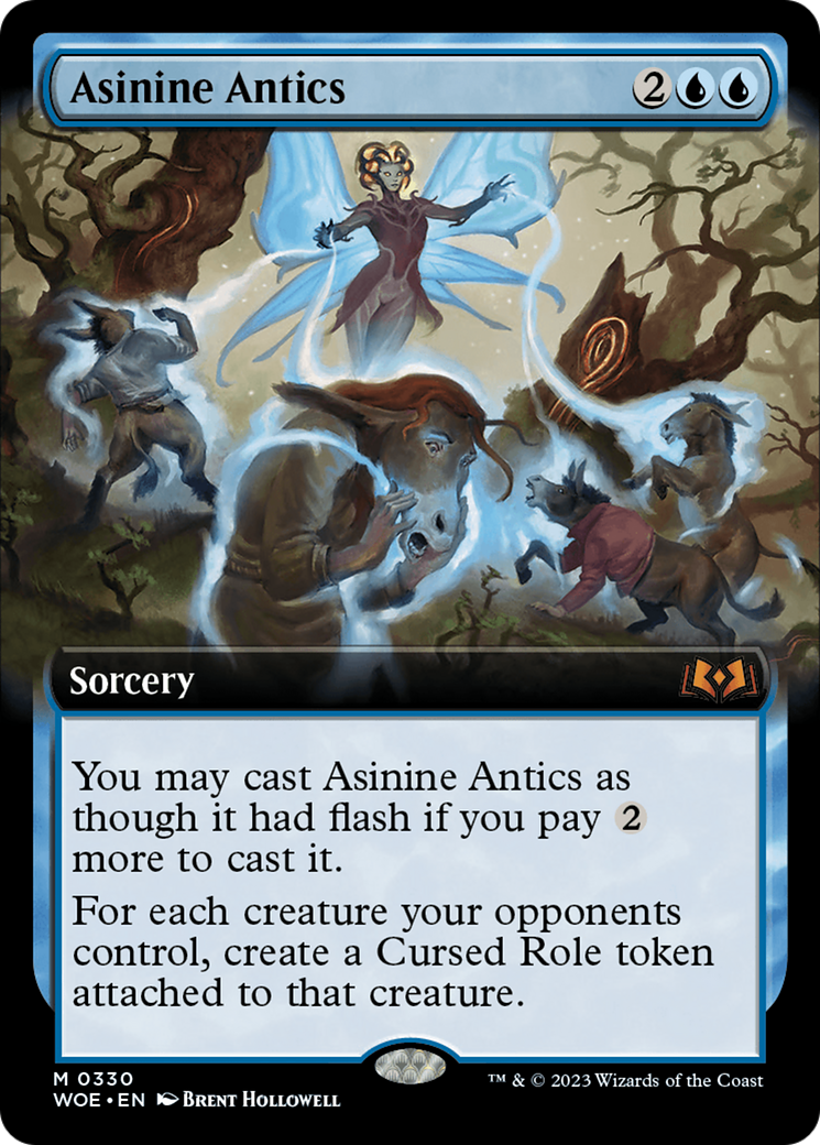 Asinine Antics (Extended Art) (330) - Wilds of Eldraine