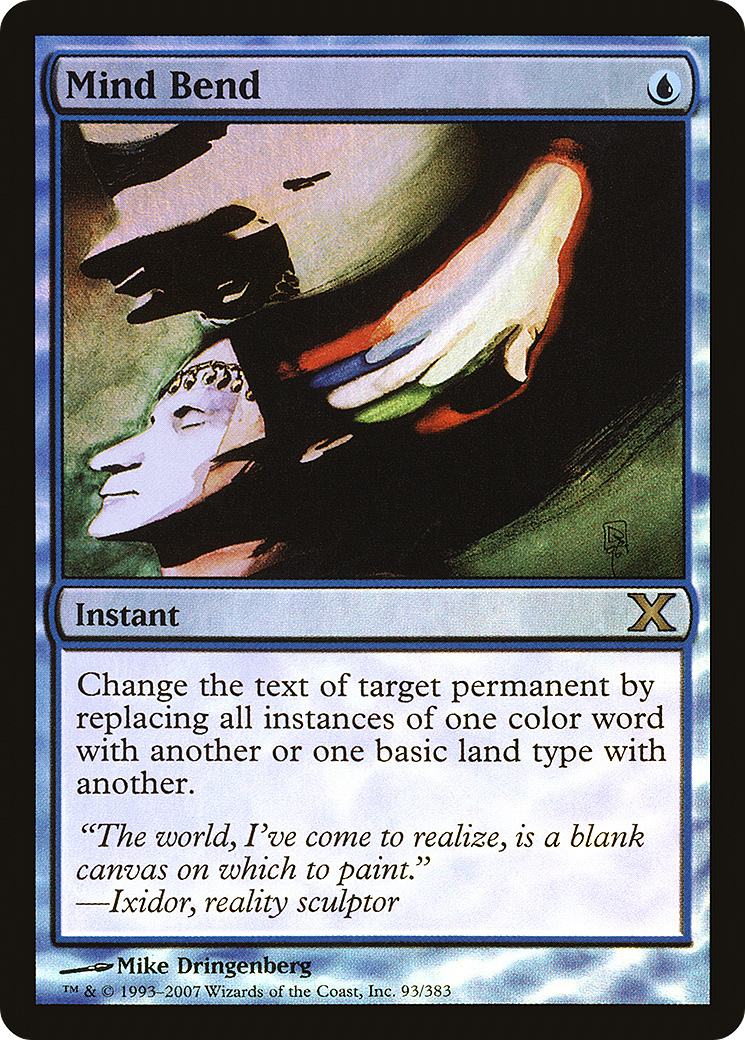 Mind Bend (93) Foil - Tenth Edition