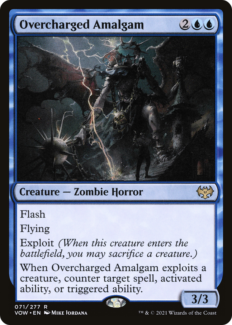 Overcharged Amalgam (071) Foil - Innistrad: Crimson Vow