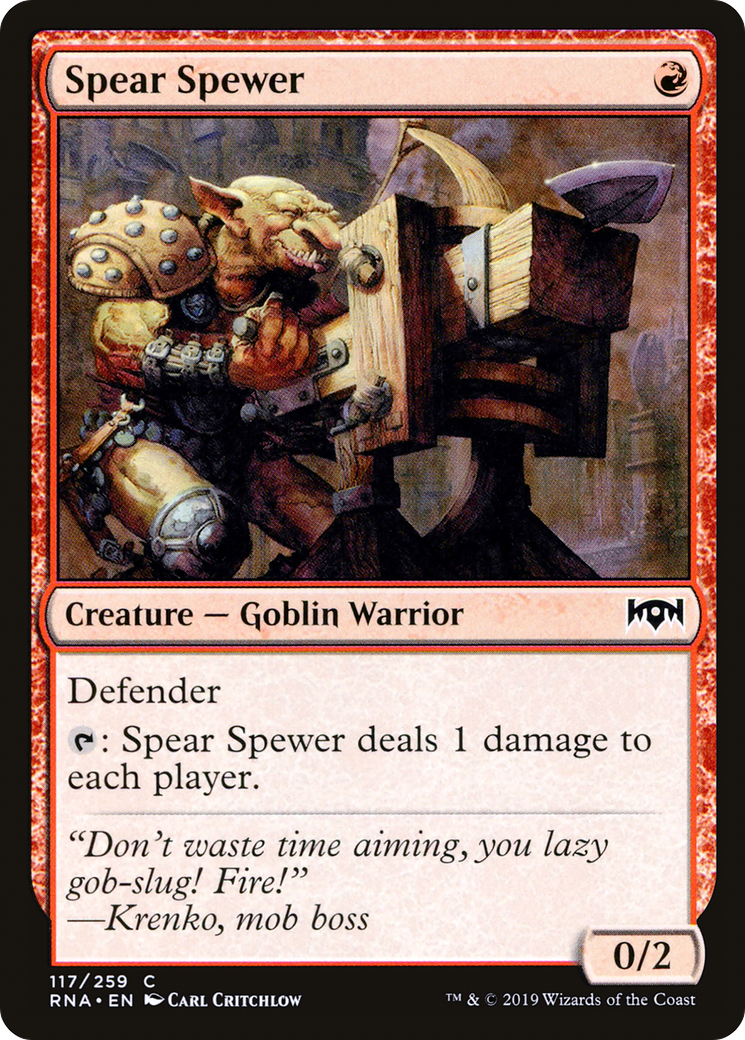 Spear Spewer (117) - Ravnica Allegiance