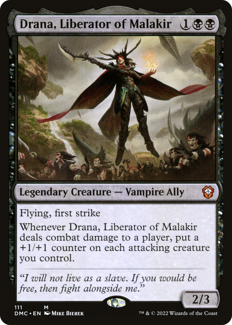 Drana, Liberator of Malakir (111) - Dominaria United Commander