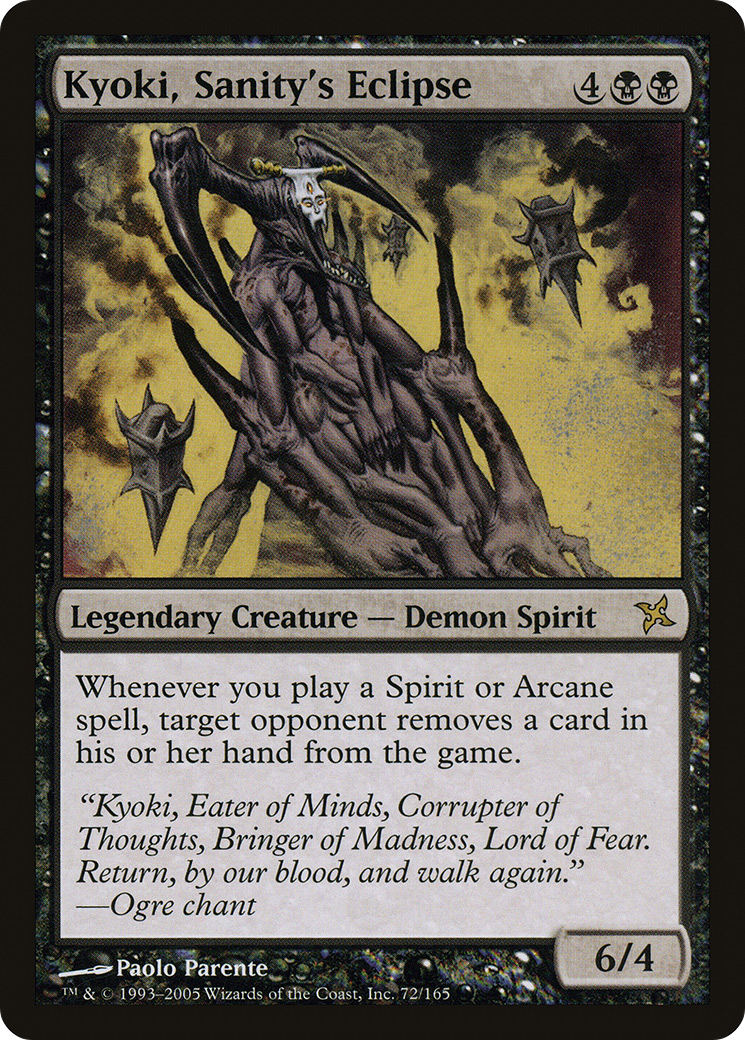 Kyoki, Sanity's Eclipse (072) - Betrayers of Kamigawa