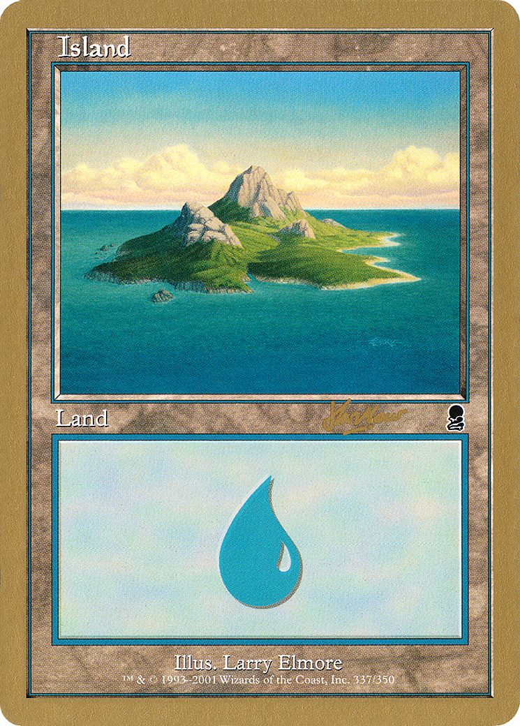 Island (337) - 2002 Sim Han How (ODY) (Retro) - World Championship Decks 2002