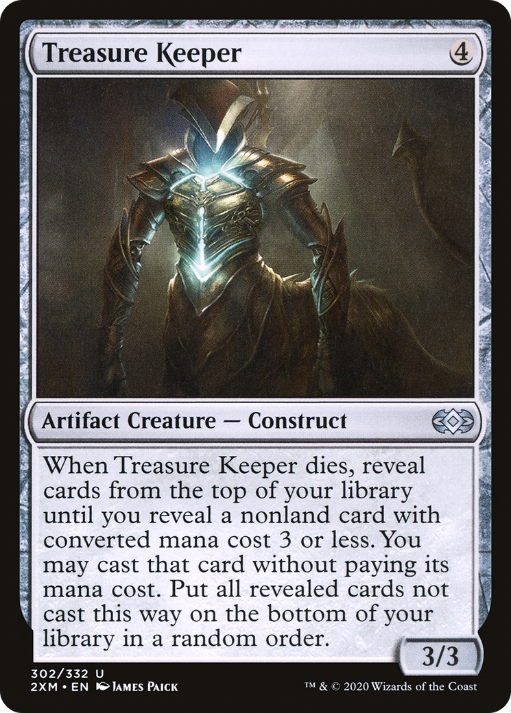 Treasure Keeper (302) Foil - Double Masters