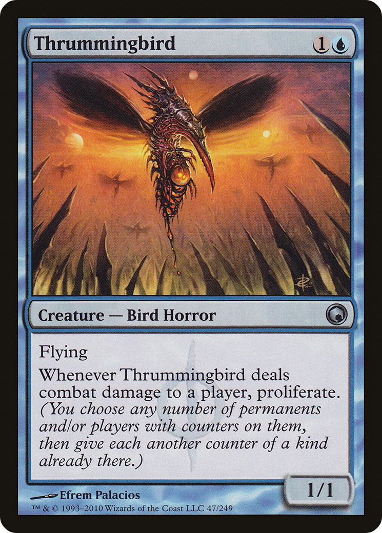 Thrummingbird (047) Foil - Scars of Mirrodin