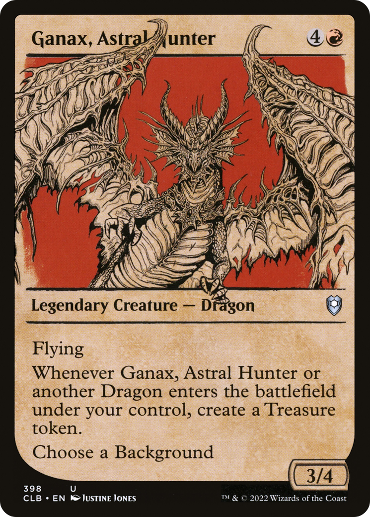 Ganax, Astral Hunter (Showcase) (398) - Commander Legends: Battle for Baldur's Gate