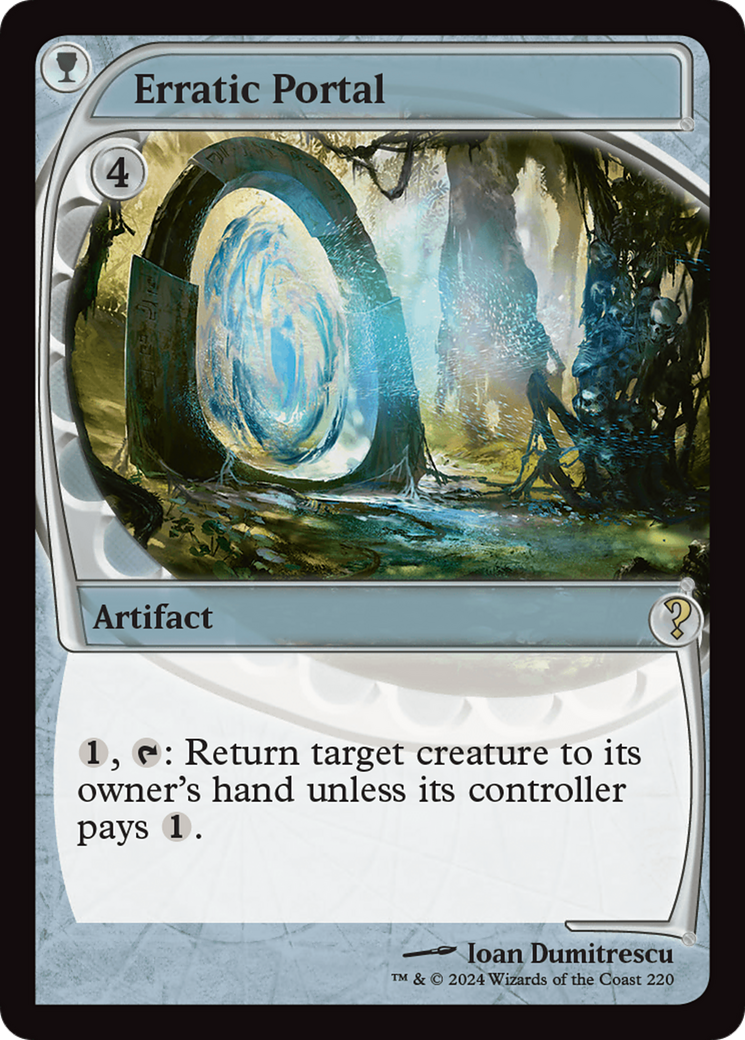 Erratic Portal (Future Sight) (220) Foil - Mystery Booster 2