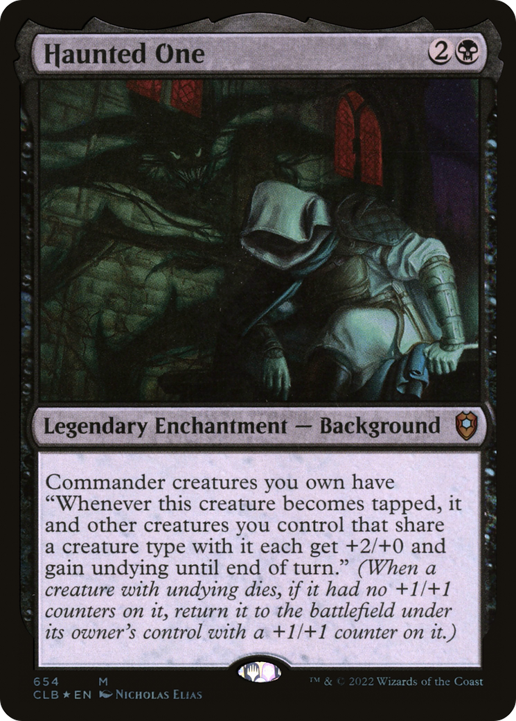 Haunted One (654) Foil - Commander Legends: Battle for Baldur's Gate