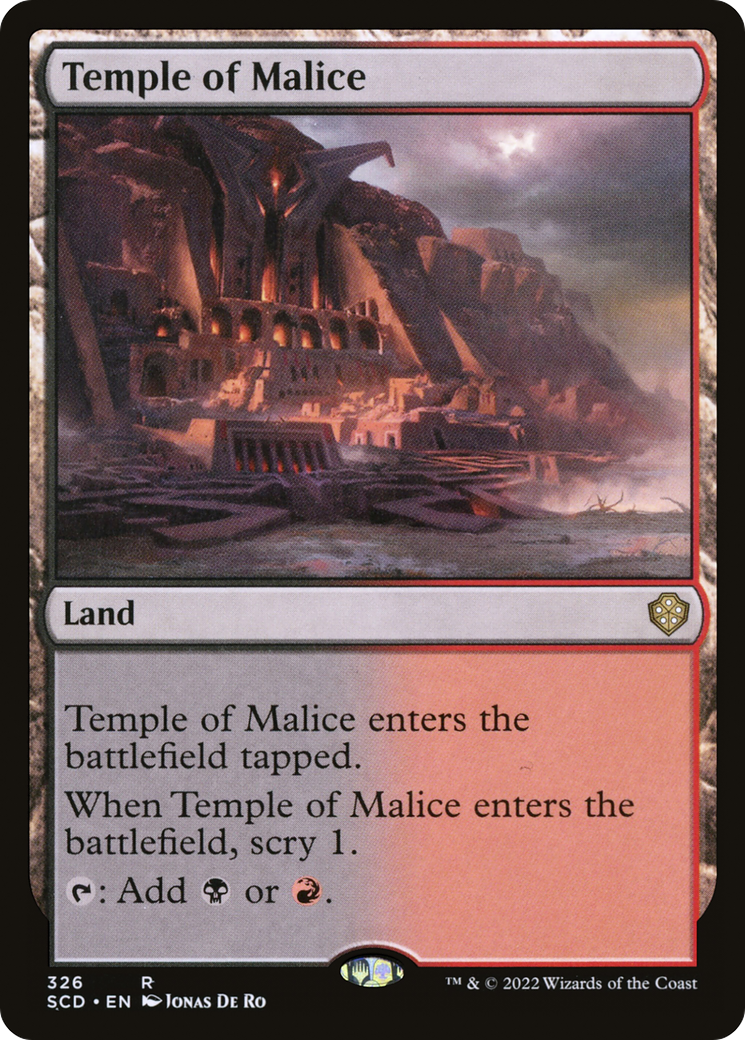 Temple of Malice (326) - Starter Commander Decks