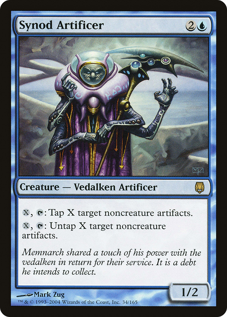 Synod Artificer (034) Foil - Darksteel