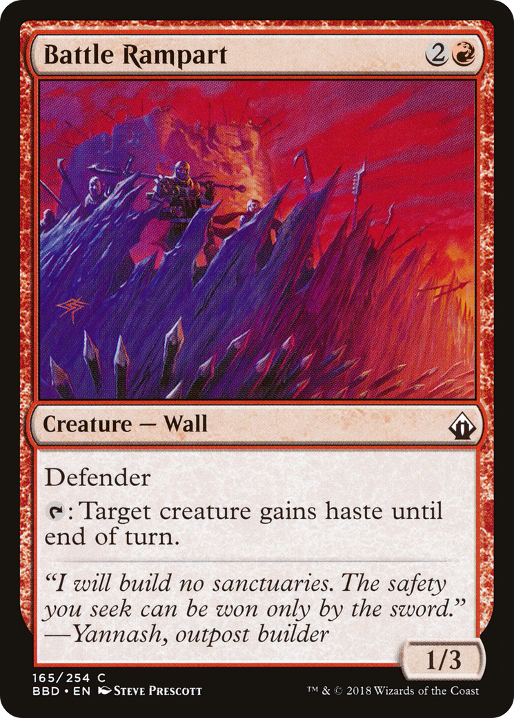 Battle Rampart (165) - Battlebond