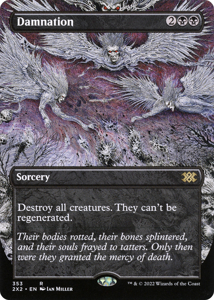 Damnation (353) Foil - Double Masters 2022