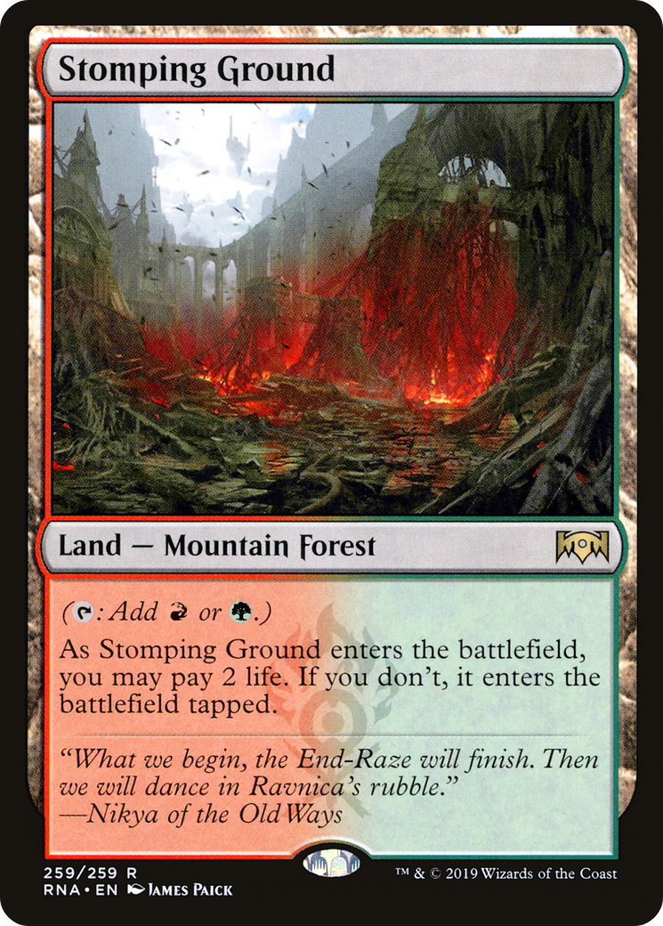 Stomping Ground (259) - Ravnica Allegiance