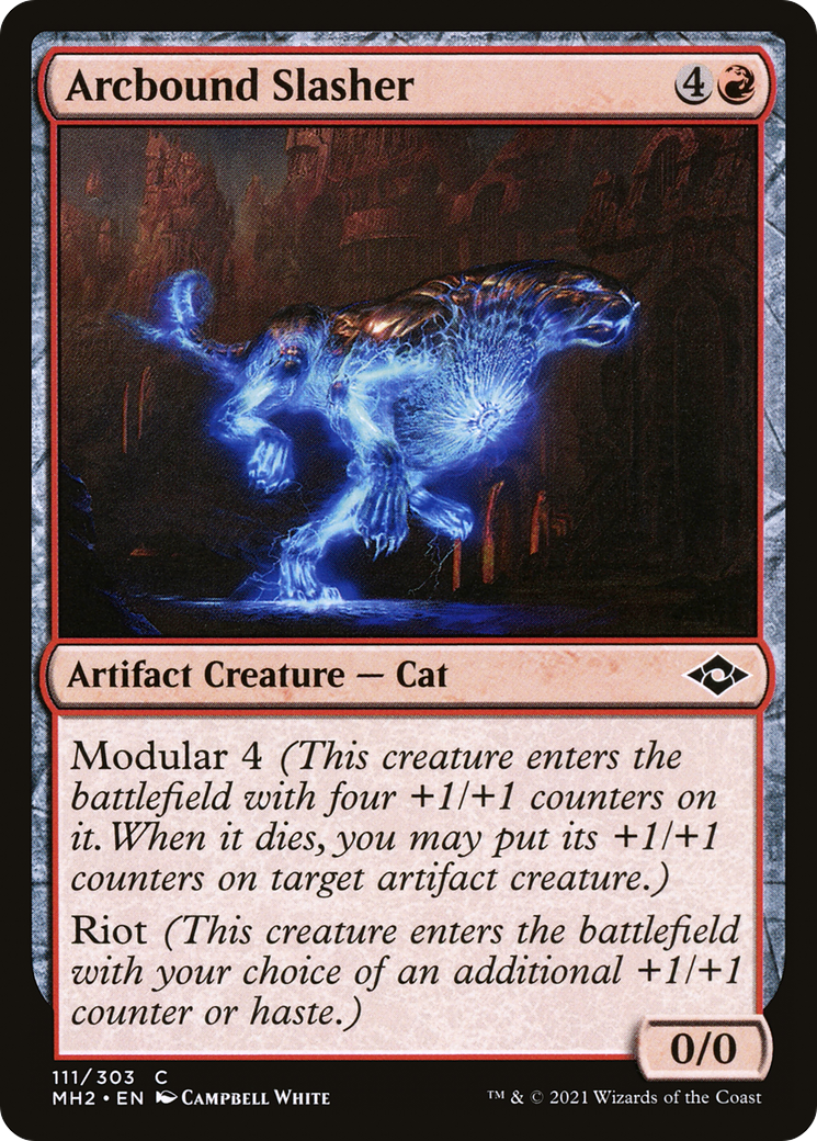 Arcbound Slasher (111) Foil - Modern Horizons 2