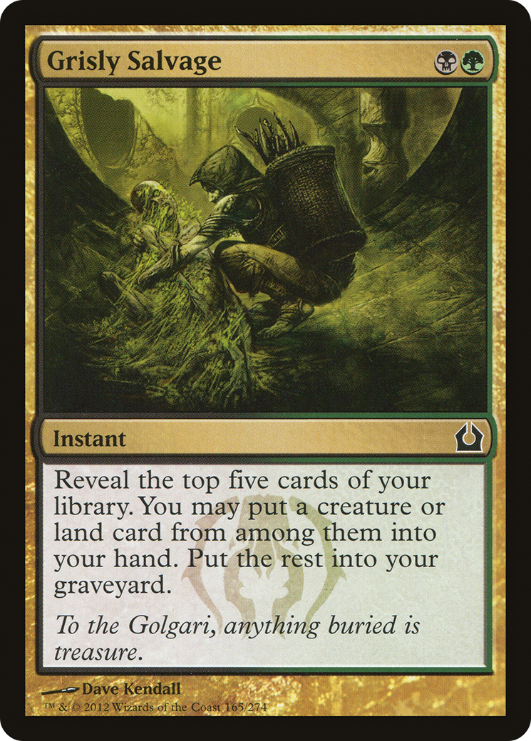 Grisly Salvage (165) - Return to Ravnica