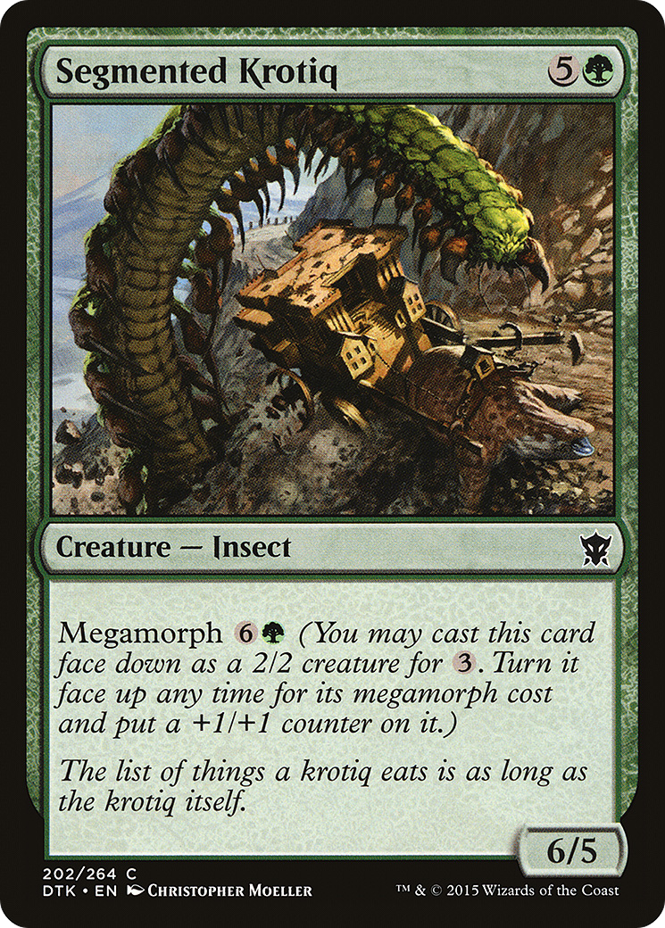 Segmented Krotiq (202) - Dragons of Tarkir