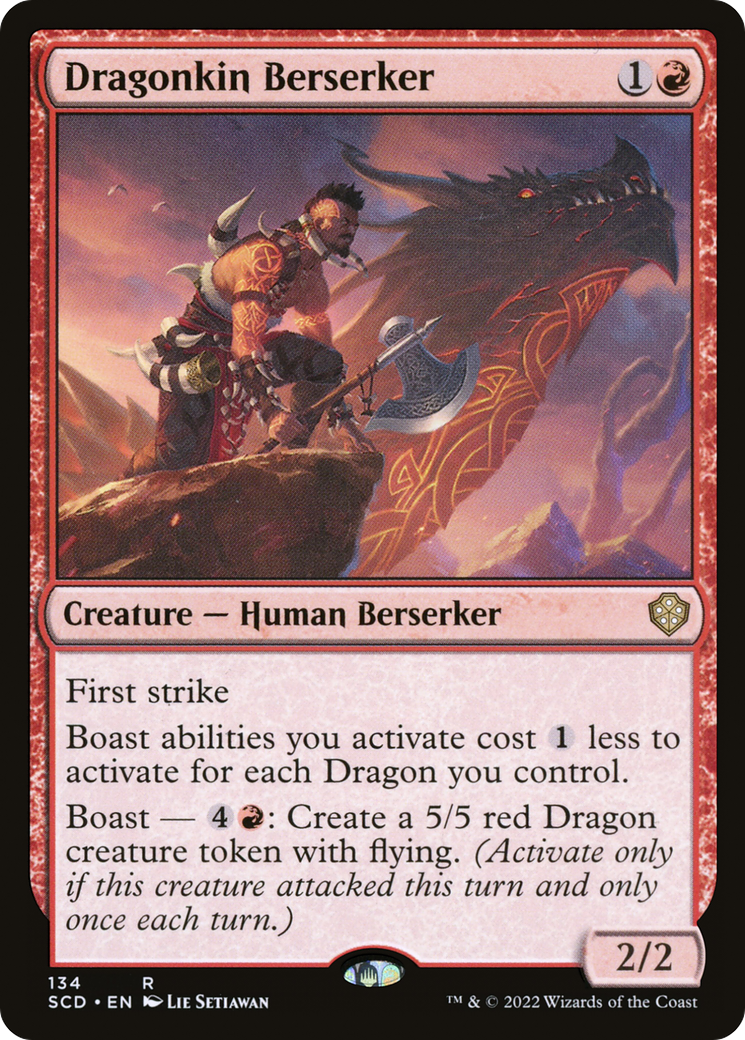 Dragonkin Berserker (134) - Starter Commander Decks