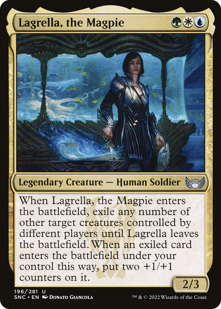 Lagrella, the Magpie (196) Foil - Streets of New Capenna