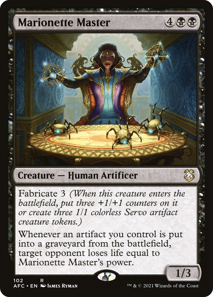 Marionette Master (102) - Forgotten Realms Commander