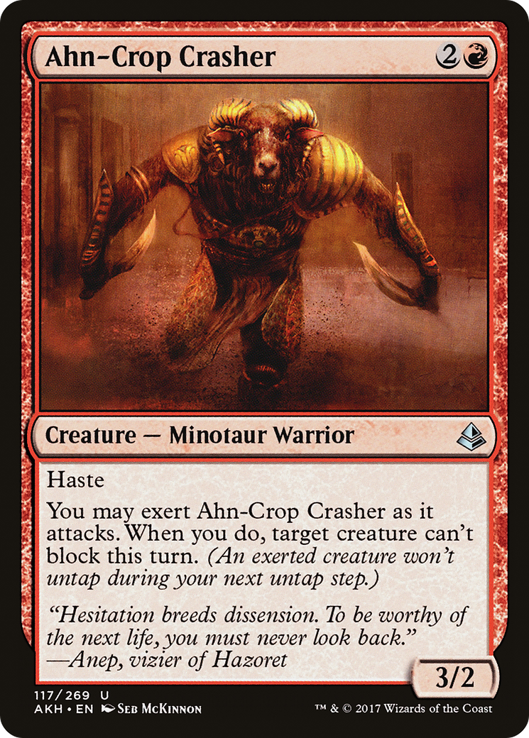 Ahn-Crop Crasher (117) Foil - Amonkhet