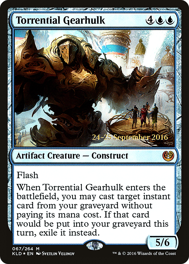Torrential Gearhulk (067) Foil - Kaladesh Promos