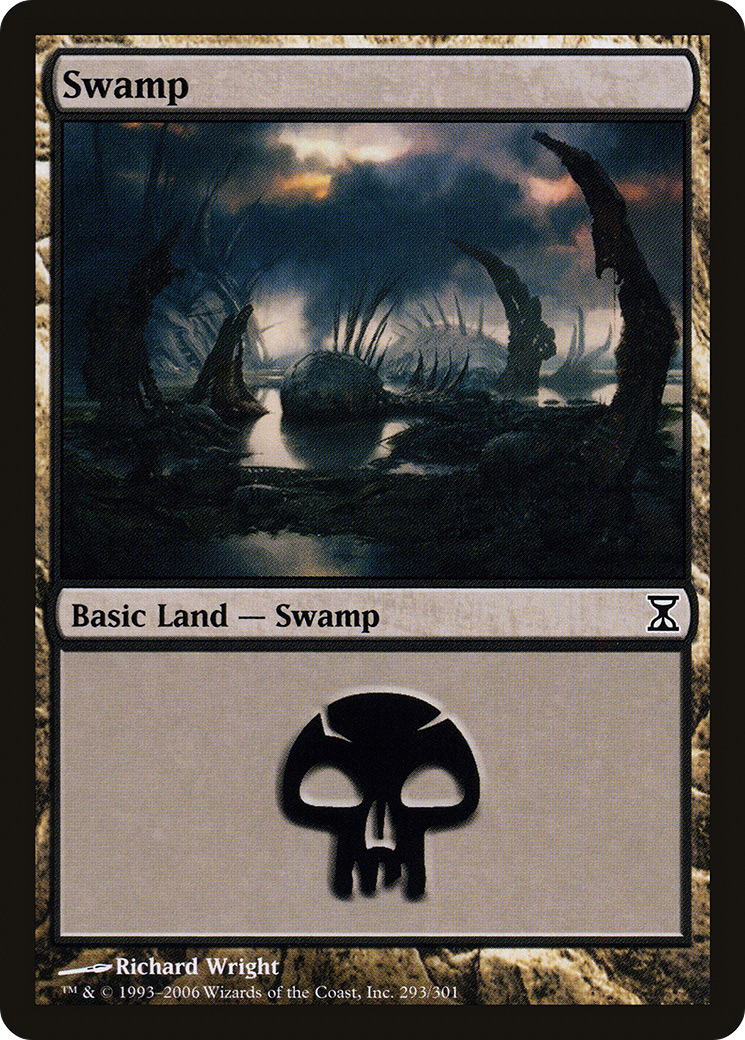 Swamp (293) Foil - Time Spiral