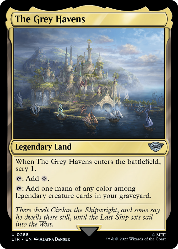 The Grey Havens (255) - The Lord of the Rings: Tales of Middle-earth