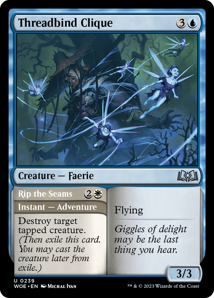 Threadbind Clique (239) - Wilds of Eldraine