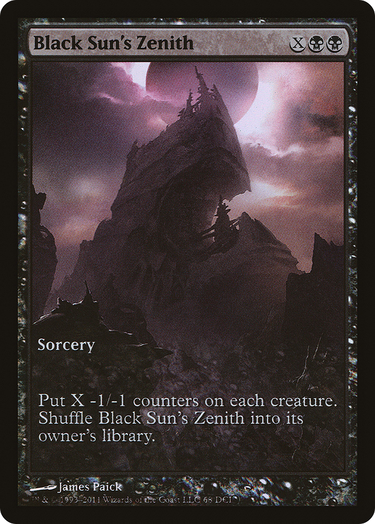 Black Sun's Zenith (068) Foil - DCI Promos