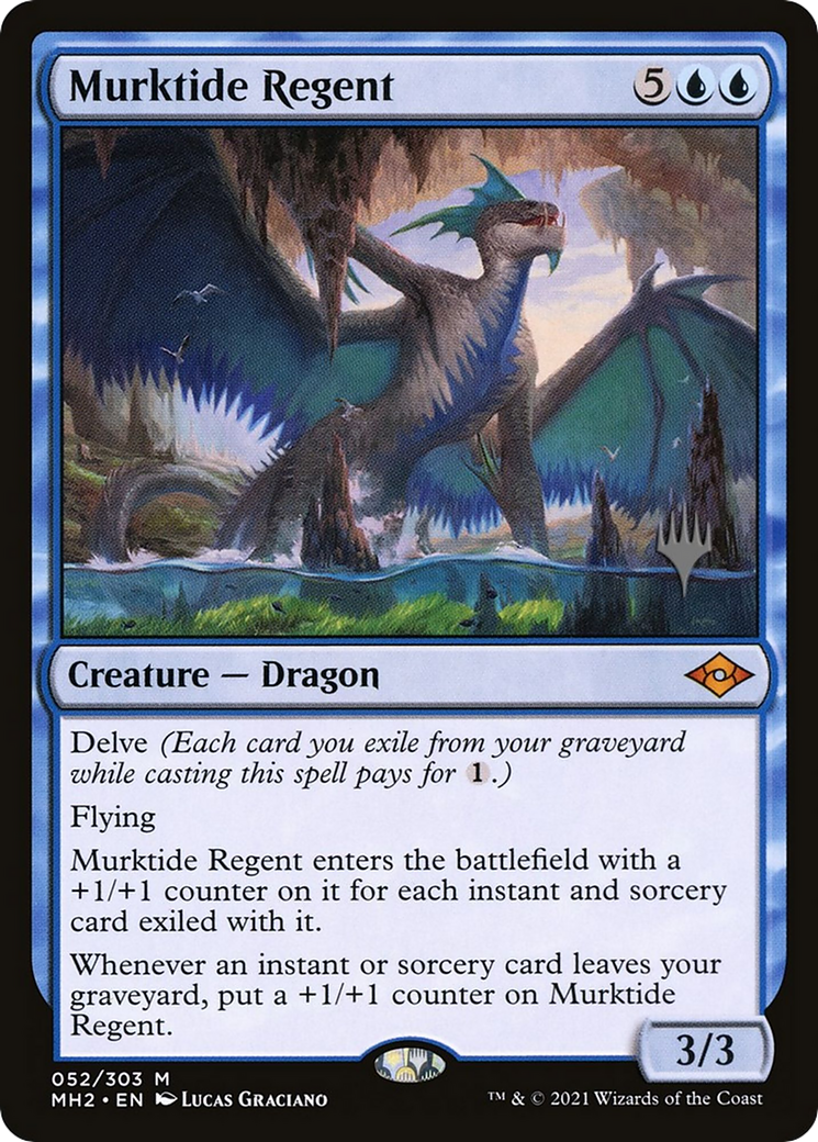 Murktide Regent (052) - Modern Horizons 2 Promos