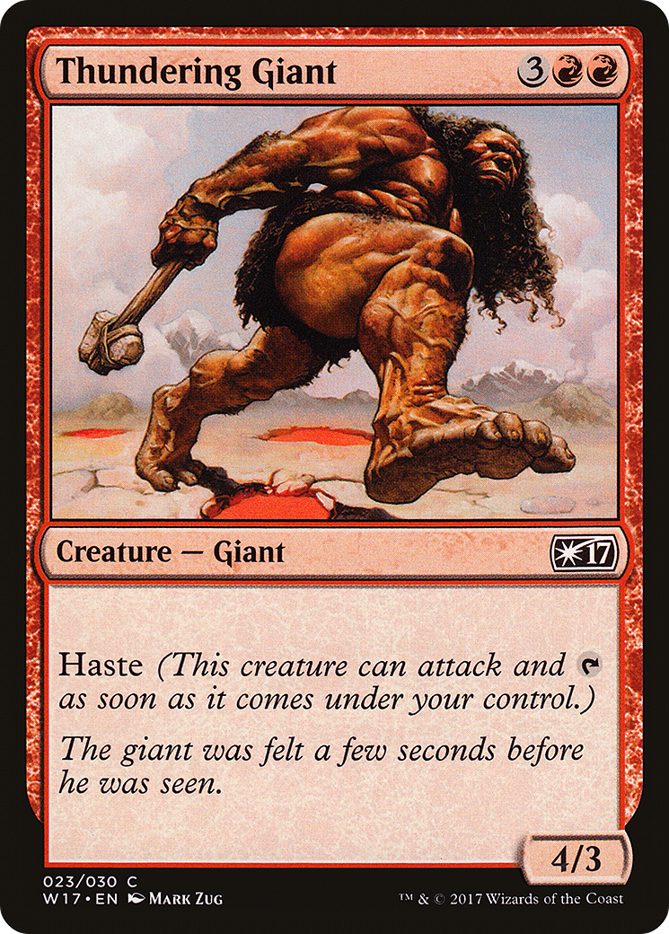 Thundering Giant (023) - Welcome Deck 2017